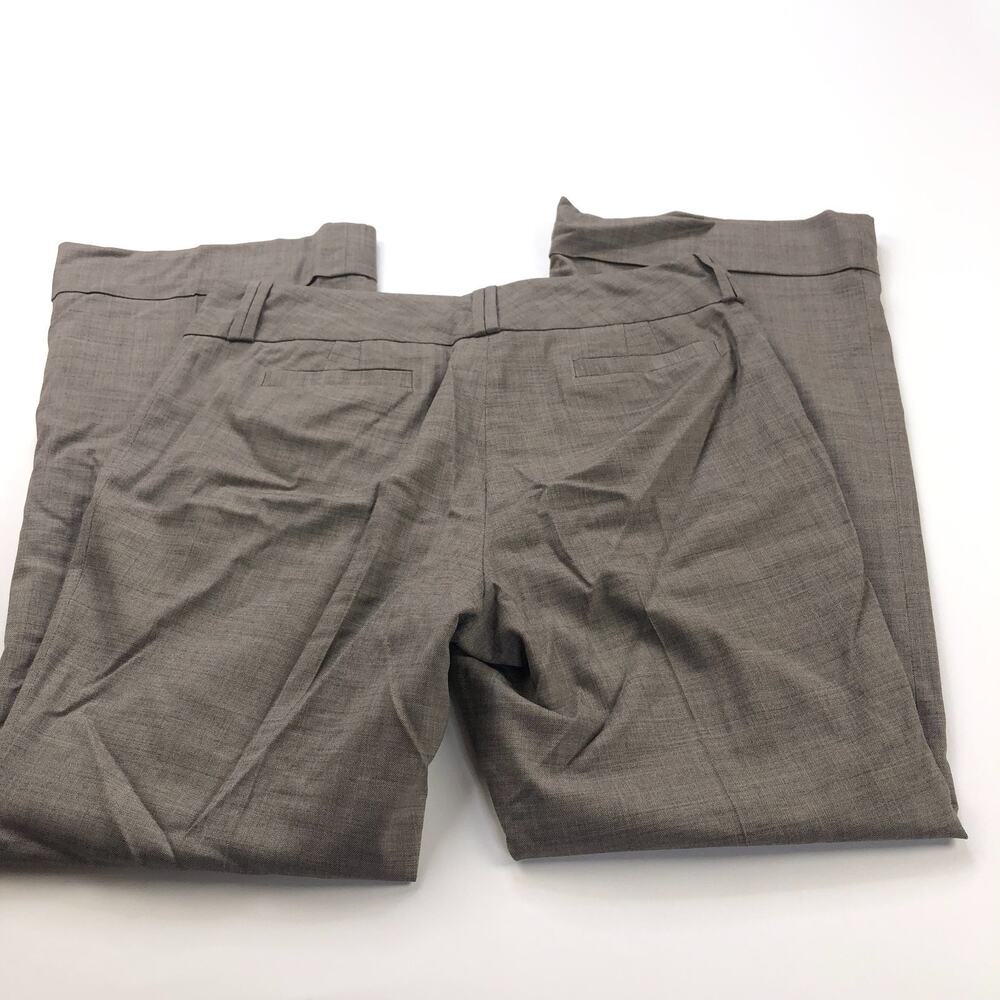 Banana Republic Wide Leg 14 (Fit 37W 32L) Mid Rise Wool Blend Dress Pants Brown